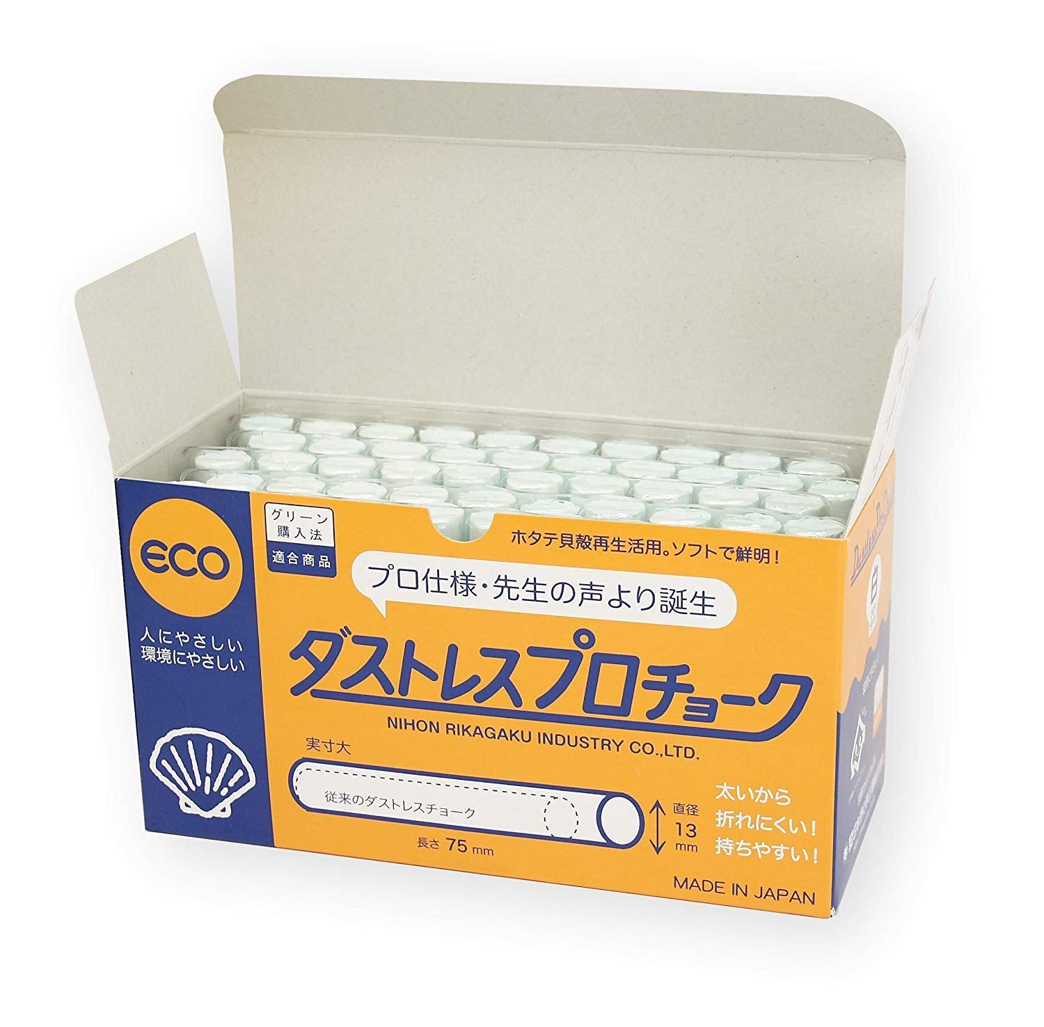 日本理化学工業 ダストレス プロチョーク DCP-50-W 50本