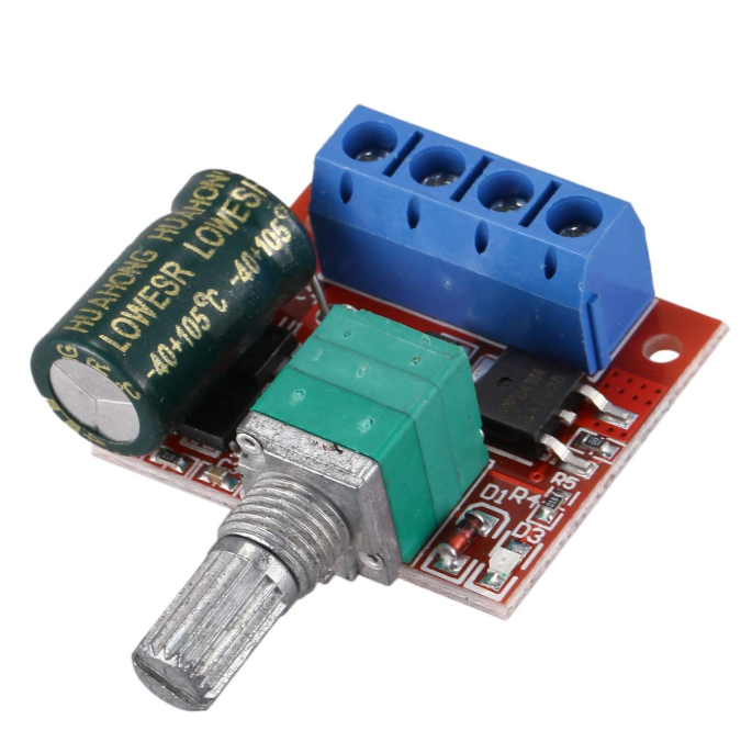 SODIAL DC5-35V 5A PWM DC モータースピードコントローラー