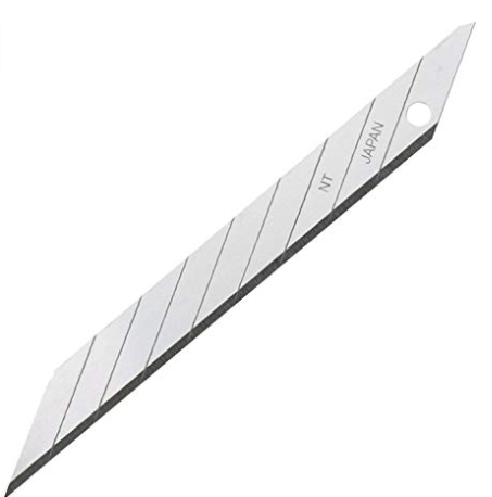 エヌティー デザインナイフ用 替刃 50枚入り 刃厚0.38mm BD-50P