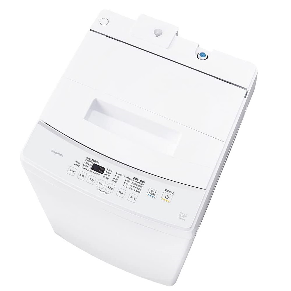 IRIS OHYAMA(アイリスオーヤマ) 全自動洗濯機 8kg IAW-T804E