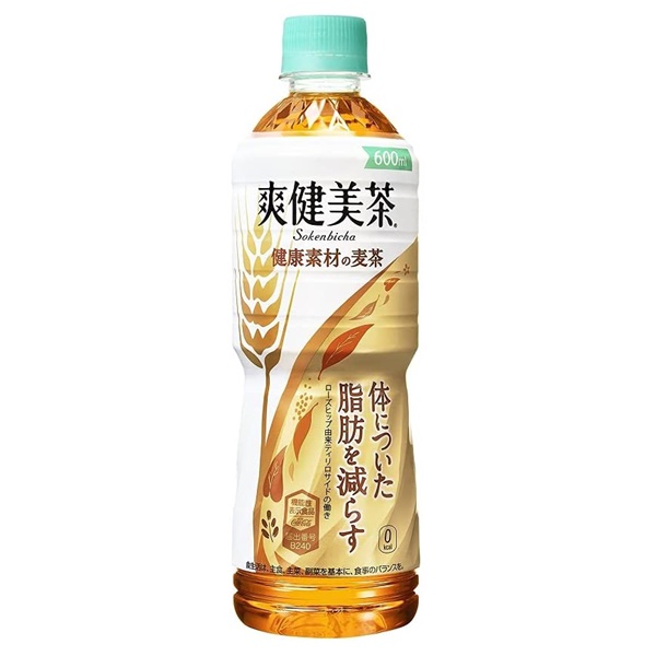 コカ・コーラ 爽健美茶 健康素材の麦茶 600ml 1箱(24本入)B06XT4CMLJ