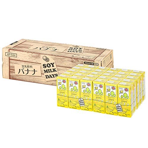 キッコーマン 豆乳飲料 バナナ SOYMILK DAYS 200ml×30本