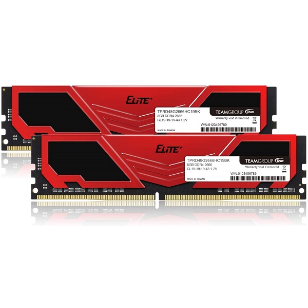 TEAM DDR4 2666Mhz PC4-21300 8GBx2枚