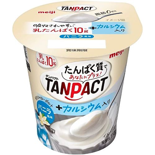 明治 TANPACT ギリシャヨーグルト バニラ風味