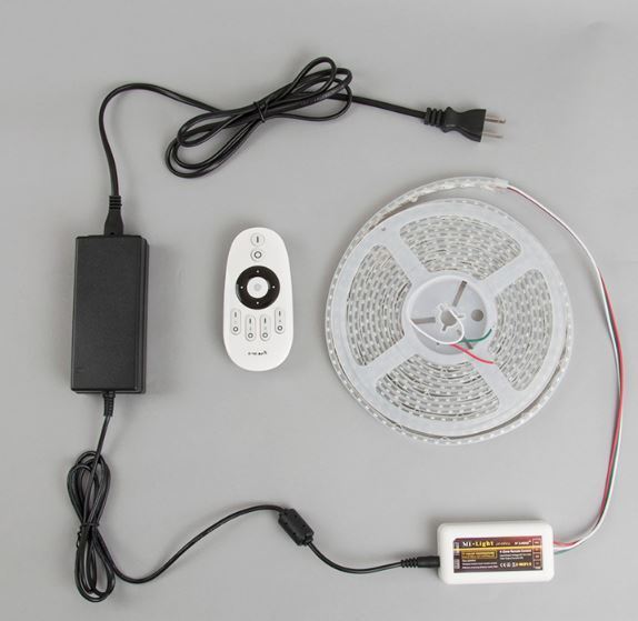 LEDテープライト 5m 防水・調色・調光