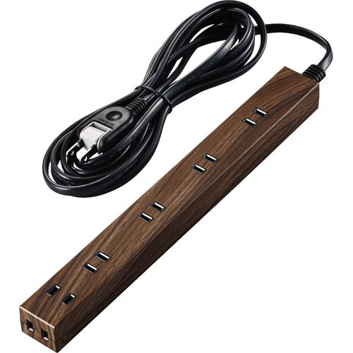 ELECOM(エレコム) 延長コード 6個口 3m ECT-0203W