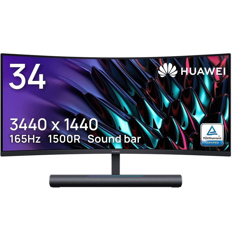 HUAWEI(ファーウェイ) mateview gt ウルトラワイド曲面ゲーミングモニター 34インチ 558409869