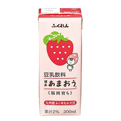 ふくれん 豆乳飲料 博多あまおう 200ml×24本