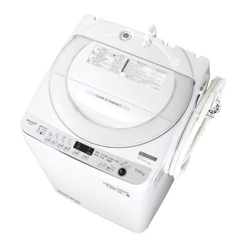 SHARP(シャープ) 全自動洗濯機 7kg ES-GE7F-W