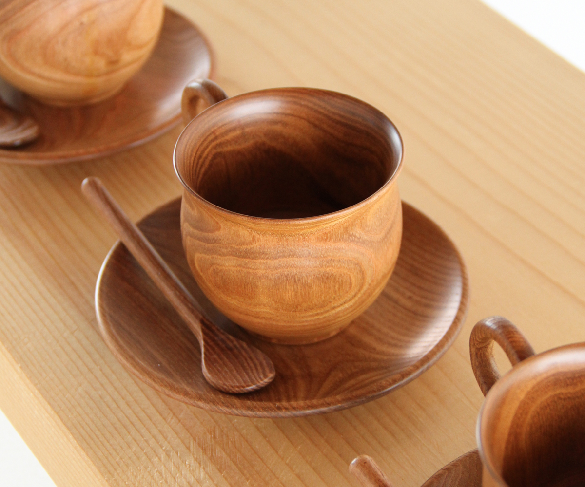 旭川クラフト 高橋工芸 Enju(エンジュ) コーヒーカップ TK-EJCC-