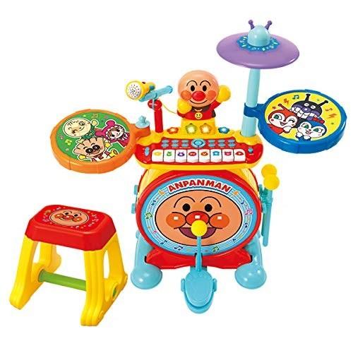 ジョイパレット アンパンマン ノリノリライブ♪BIG電子ドラム&キーボード