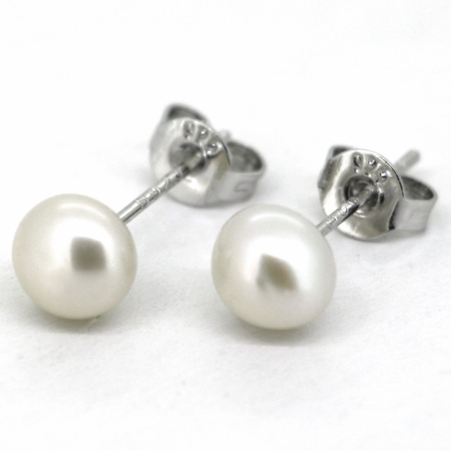 gulamu jewelry 天然 淡水パール シルバー925 プラチナコーティング