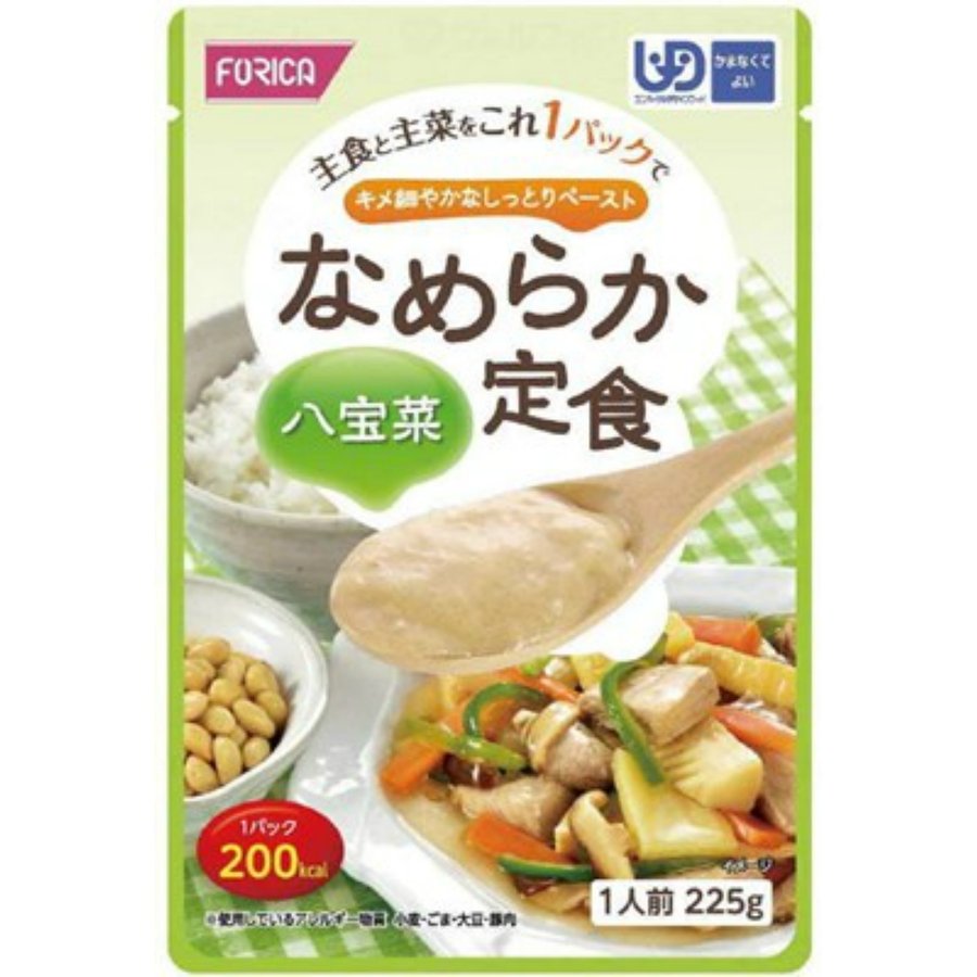 ホリカフーズ なめらか定食 八宝菜 225g