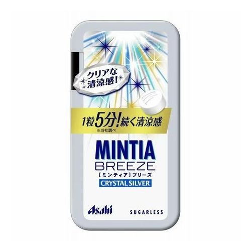アサヒグループ食品 ミンティア ブリーズ クリスタルシルバー 52414