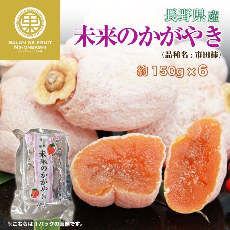 SALON DE FRUIT NIHONBASHI（サロンドフルーツ日本橋） 市田柿 未来（ミク）のかがやき