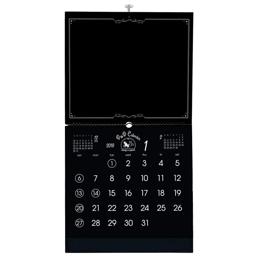 ポップカレンダーW カレンダー 壁掛け CL-1057